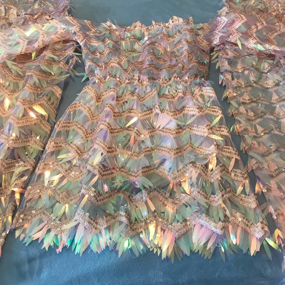 🎀 Iridescent Sequin Dress 🎀 - Picture 7 of 8